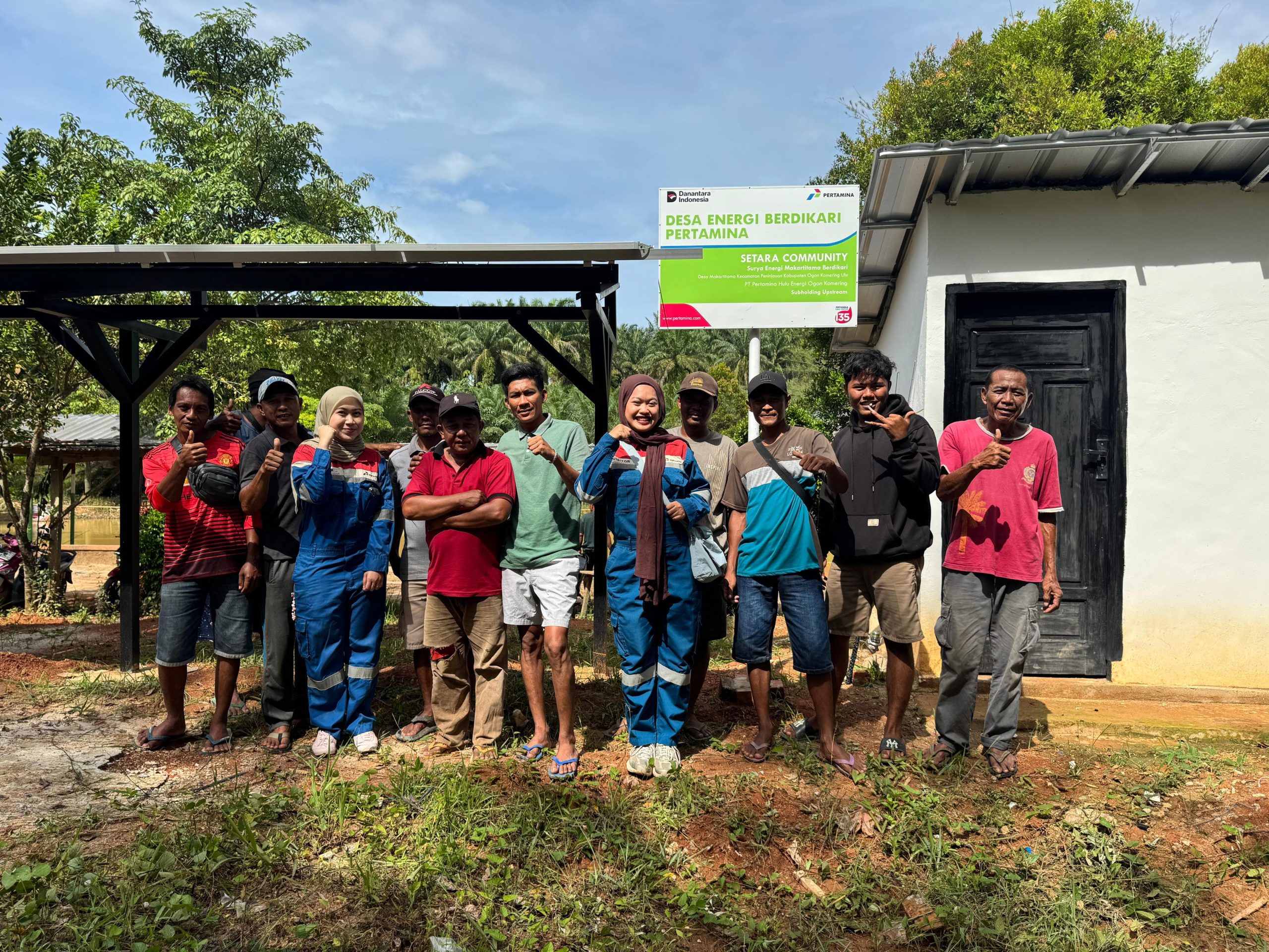 Mengail Harapan di Embung Desa Makartitama Bersama PHE Ogan Komering‎