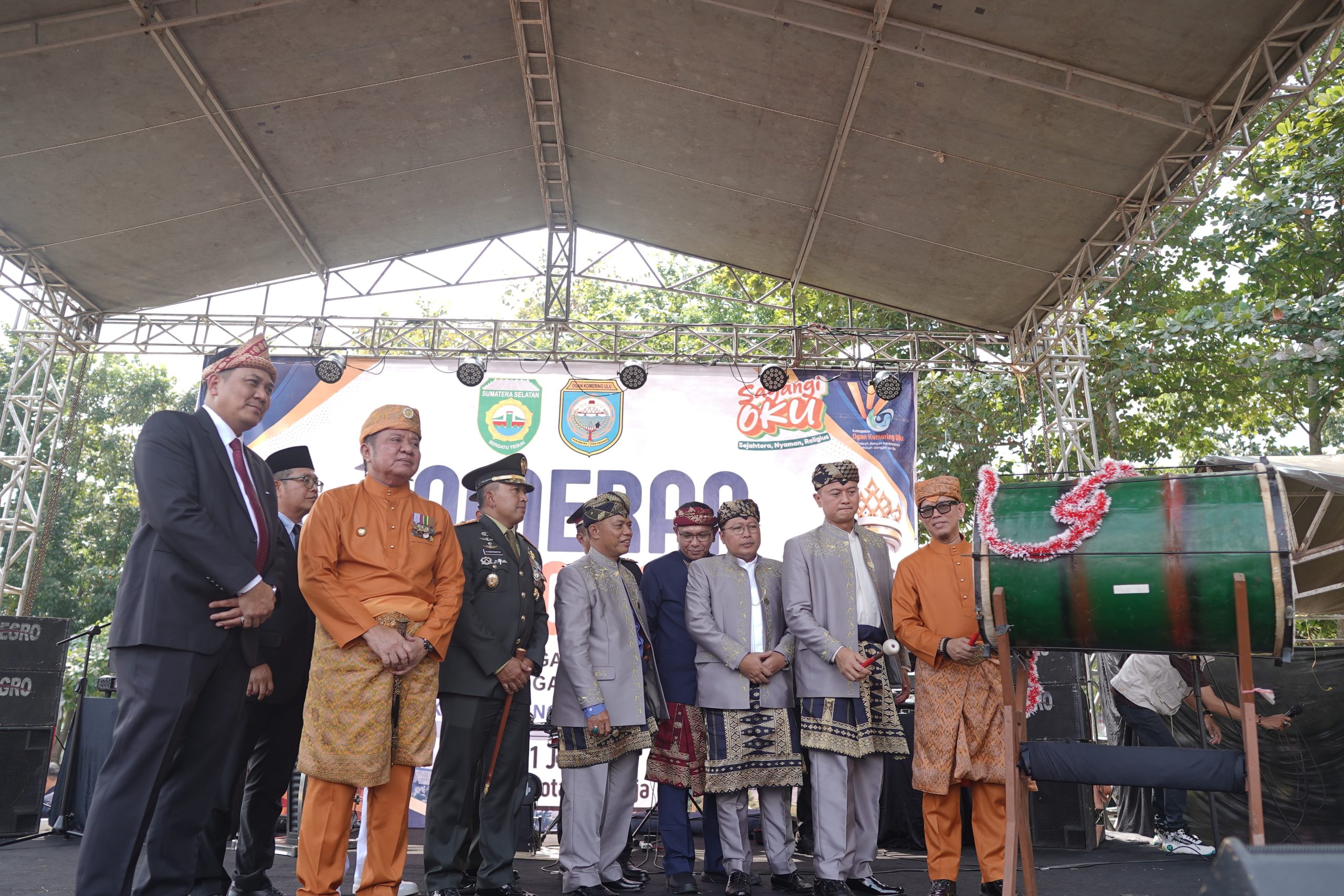 Peringati HUT ke-116, 52 Stan UMKM Ramaikan Pameran Dagang Lokal di Taman Kota Baturaja