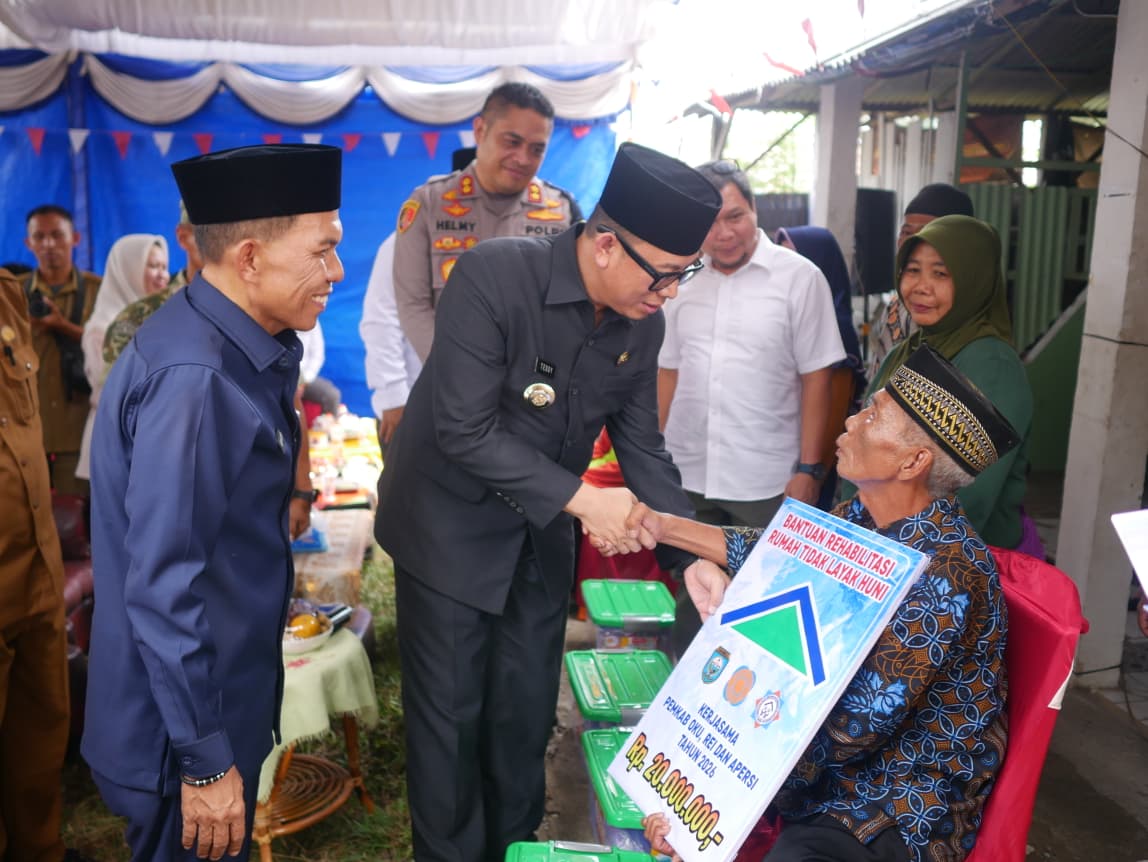 Bupati OKU Ingatkan Perbaikan RTLH Jangan Sampai Ubah Desil Masyarakat Penerima Bansos