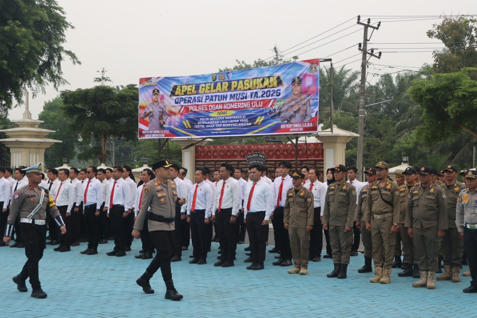 Operasi Patuh Musi 2026 Dimulai, Polres OKU Sasar 7 Pelanggaran Prioritas